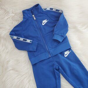 Nike Blue Unisex 2 Piece Tracksuit SZ 12M